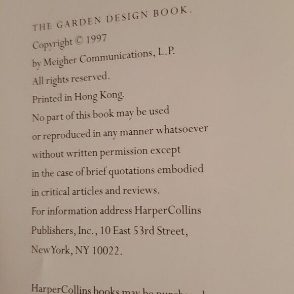 The Garden Design Book 1997 HC 1st Edition - Cottagecore - Picture 8 of 12